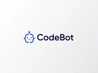Coding Robot Logo Design Concept ai artificial intelligence best logo branding codebot coding developer logo hacker logo hackinglogo icon logo logo design logo designer logo icon modern logo programmer logo robot software developer software logo tech logo