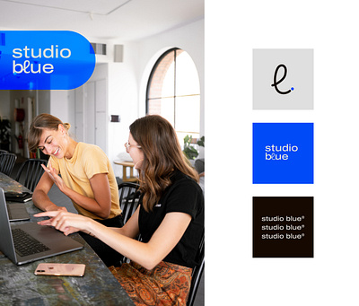 🔵 Studio Blue 🔵 branding design graphic design illustration typography