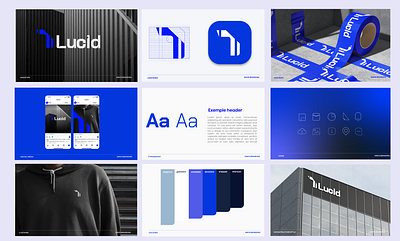 Lucid Architect Brand Proposal app branddesign brandstrategy graphicdesign iconography logodesign typography visualidentity