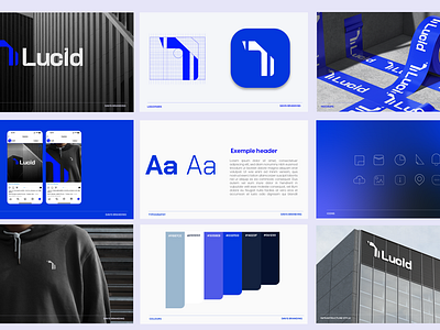 Lucid Architect Brand Proposal app branddesign brandstrategy graphicdesign iconography logodesign typography visualidentity