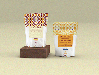 Coffee Bag Café Botero brand identity brand illustration branding coffee label coffee pouch graphic design illustration label label design package packaging