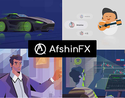 AfshinFX | Demoreel 2d animation after effect animate charecter design demoreel illustration motion design motion graphics promotion video rigging showreel vfx