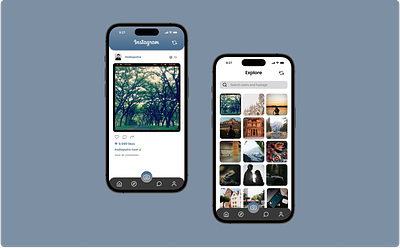 Old Instagram UI Redesign design instagram oldbutgold redesign ui uidesign userinterface