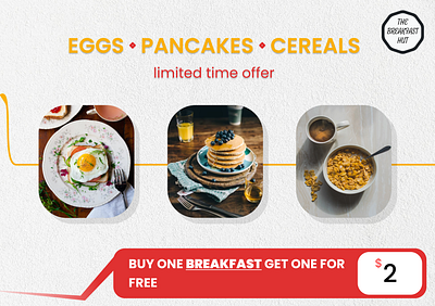 Special Offer Design breakfast dailyui discount figma food offer post design special offer ui design web design