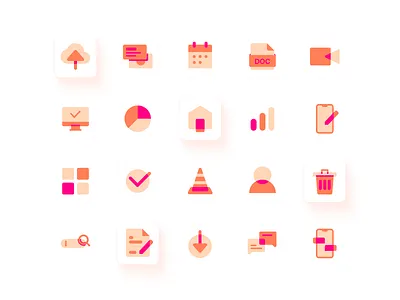 Overlapping Icon Set benefits icons calendar icon camera icon colorful icons done icon download icon finance icon free icon set free icons icon pack icon set icons messages icon orange icons overlapping overlapping icons pink icons profile icon service icons warning icon