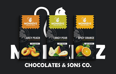 Monkeyz London Branding & Packaging Design brand guides branding identity design illustration logo design packaging design