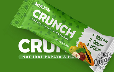 Crunch by Mulkin Branding & Packaging Design brand guides branding identity design logo logo design packaging design retail packaging design
