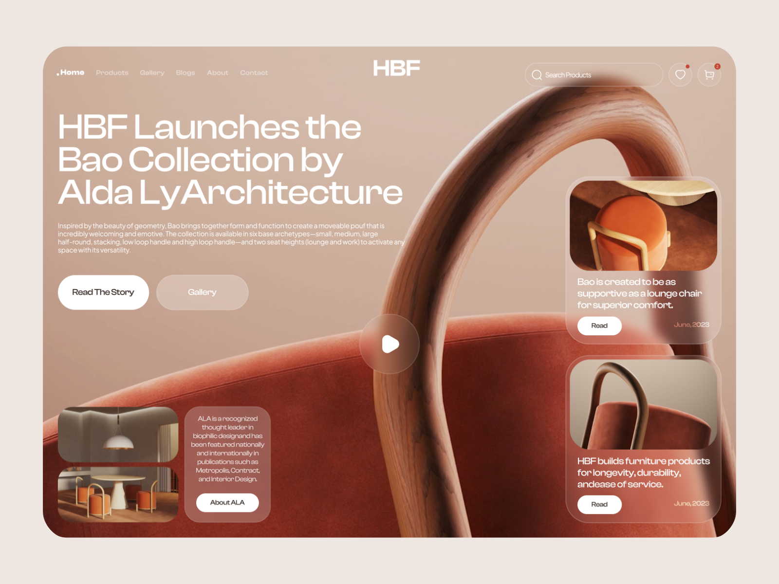 Ecommerce Website - HBF UI Animation✨ aftereffects animation design ecommerce landingpage motiongraphics ui ui animation ui design ux web website