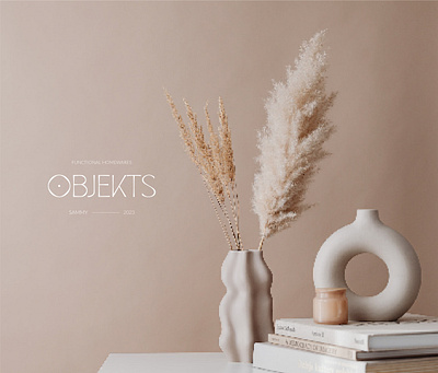 Objekts - Functional Homewares 🏠🎨 branding design graphic design logo typography