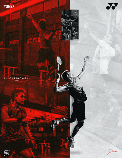 Badminton Sports Poster Design adobe creative cloud adobe photoshop badminton graphic design graphicdesign poster posterdesign sports