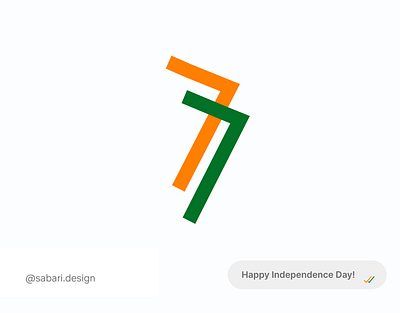 Independence Day Minimal Creative animation graphic design motion graphics