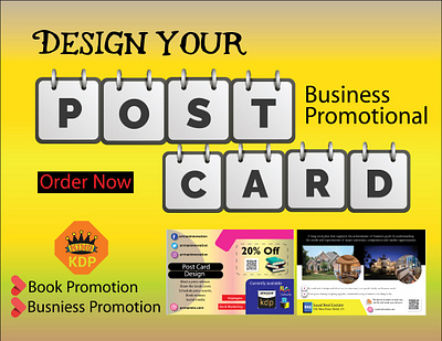 Postcard Design branding design graphic design logo