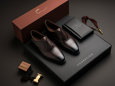Cuoretino Brand leather