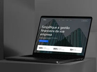 InBlue exploration branding interface ui ux web