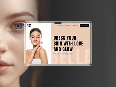 Bella Pelle | Beauty Team Website beauty beauty services beauty website design figma landing ui ux web webdesign website website design wordpress