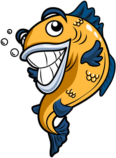 Aquaticare Mascot branding comic art design illustration logo