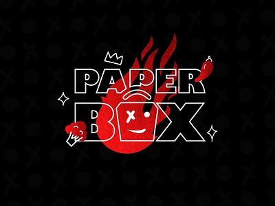 Paper Box Eats - A cloud kitchen branding branding design graphic design illustration logo typography