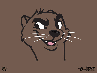 Otter WIP character design graphics illustration otter t shirt design vector vector design