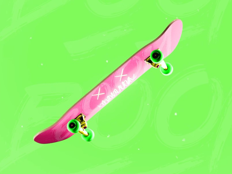 Jinx Skateboard by Roman Martynov on Dribbble