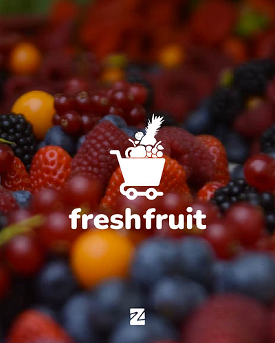 Fresh Fruit Logo Design branding buwah design design logo fresh fresh fruit logo design fruit fruit logo graphic design logo logos logotype simple logo store fruit toko buwah vector