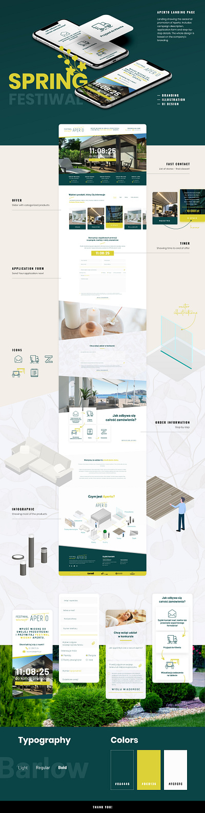 Aperto Landing Page branding design graphic design illustration logo typography ui ux vector