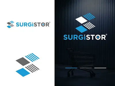 Surgistor logo design a monogram brand identity business logo logo logo design logo icon modern logo monogram s letter logo stor logo