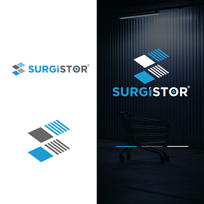 Surgistor logo design a monogram brand identity business logo logo logo design logo icon modern logo monogram s letter logo stor logo