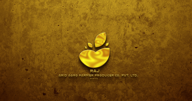 Golden logo by Harshit Tiwari on Dribbble