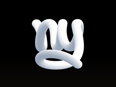 NY logo new york ny typography
