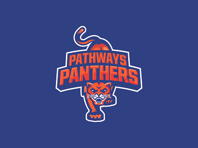 Pathway Panthers Branding branding design logo mascot panther school sports