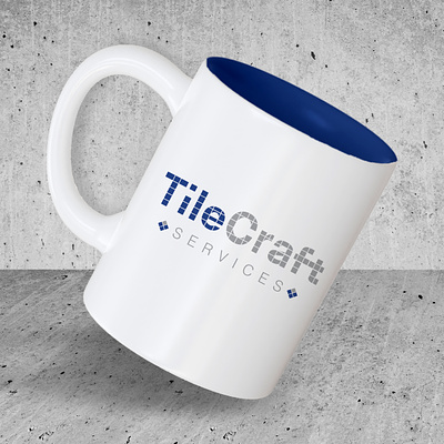 TileCraft Logo Design brand logo