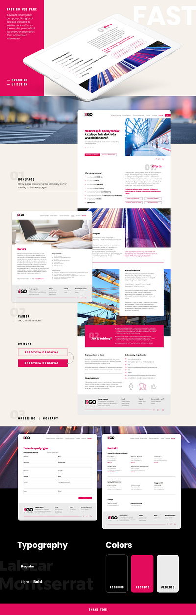 FastiGo Website branding design graphic design logo typography ui ux vector