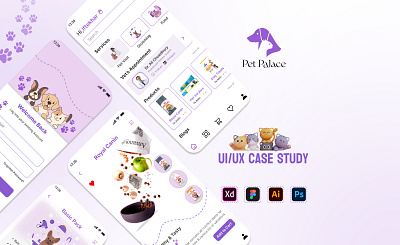 UI/UX Case Study 3d animation branding design graphic design illustration logo logode motion graphics typography ui ux vector