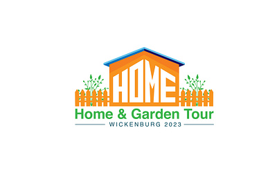 Home & Garden Tour Logo curb appeal diy projects farm to table flower logo garden logo gardening home and garden logo home improvement home logo home renovation horticulture house logo interior design logo logo design logo designer
