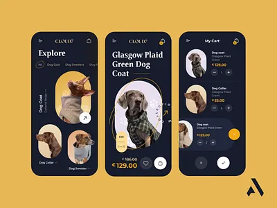 Mobile App app graphic design ui ux