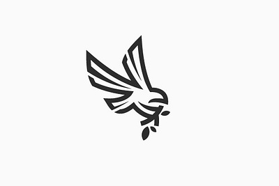 Simple Eagle Logo abstract animal bird eagle element graphic design logo simple