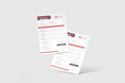 modern invoice template design invoice
