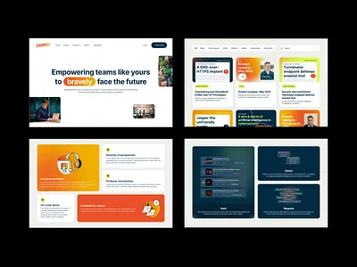 Cybersecurity Website branding components cybersecurity design design system graphic design ui user interface ux web design web ui website website design website ui