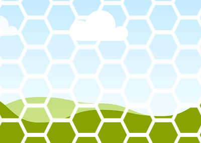 Small Hexagon Honeycomb Canva Frame canva frame frames hexagon honeycomb