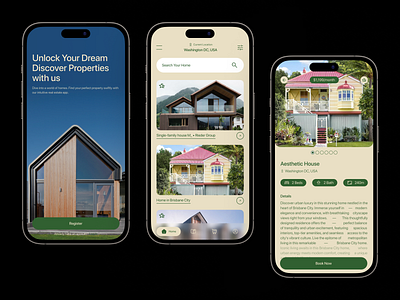 UI/UX For Real Estate Mobile App Design apartment finder ui home search app ui house hunting app interactive ui design landlord app design minimal ui design mobile app ui design mobile ux trends modern app ui property finder app property listing app property marketplace real estate app concept real estate app ui real estate booking app real estate dashboard real estate ux design smart home app ui uiux for real estate user friendly ui