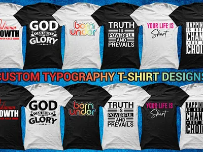 Custom typography t-shirt design adobe illustrator adobe photoshop amazon bulk t shirt custom custom t shirt design graphic t shirt tesspring trendy typography