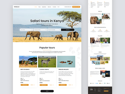 Tours in Kenya - Design