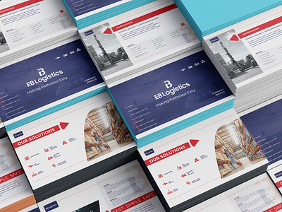 Business Card | Logistics | EB Logistics branding business business card design graphic design