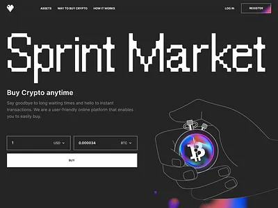 Sprint market web crypto interaction page best crypto web bitcoin buy crypto crypto home page crypto landing crypto landing page crypto site design illustration interaction motion motion design nft top crypto website ui ux web crypto website website design сrypto