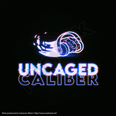 Uncaged Caliber Logo branding design graphic design logo vector