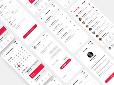 App mobile for managers app branding ui ux