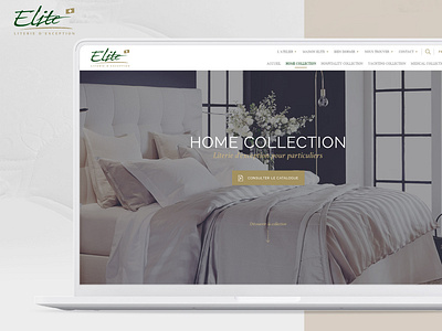 Elitebeds.ch art direction bedding beds elite elitebeds handcrafted mattress swiss ui uiux design ux web design website