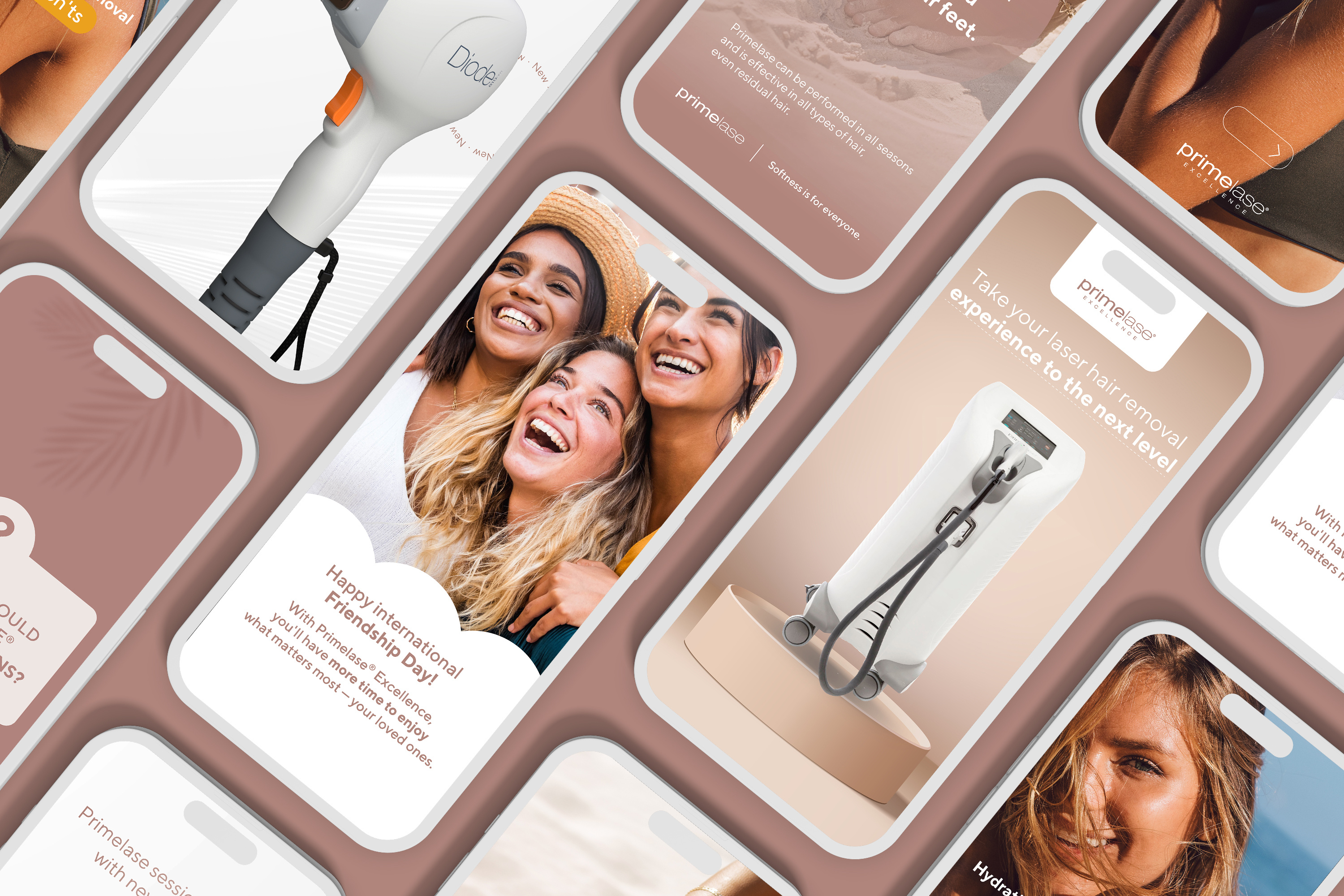 Primelase - Social Media animation branding design digital graphic design identity motion graphics social media