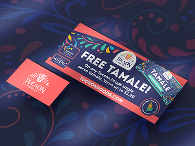 Free Tamale Card Design coupon design food graphic design print snack