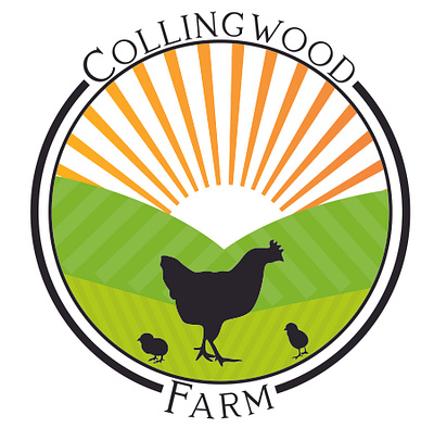 Collingwood Farms Logo Design branding design graphic design illustration logo